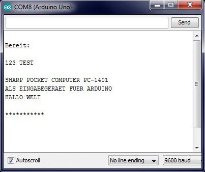 Bild: Screenshot Serial-Monitor